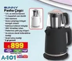 SUNNY PASHA ÇAYCI ÇAY MAKİNESİ 1.8 L